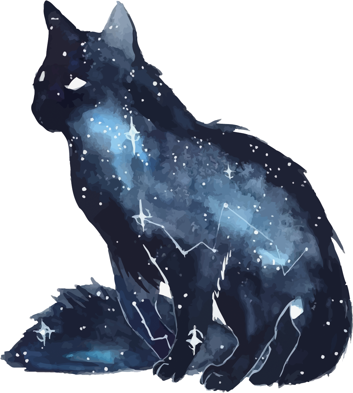 Cosmic Feline Galaxy Cat.png