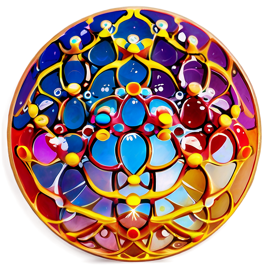 Cosmic Flower Of Life Illustration Png 57