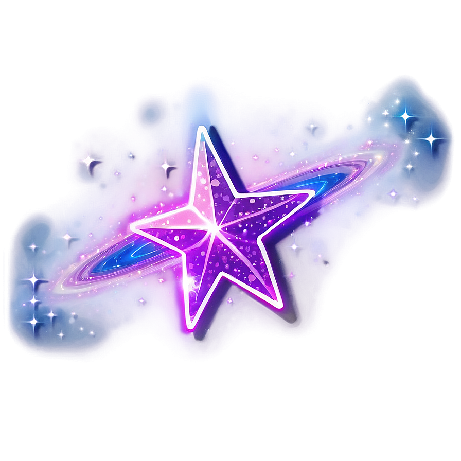 Cosmic Star Sparkle Png 06132024