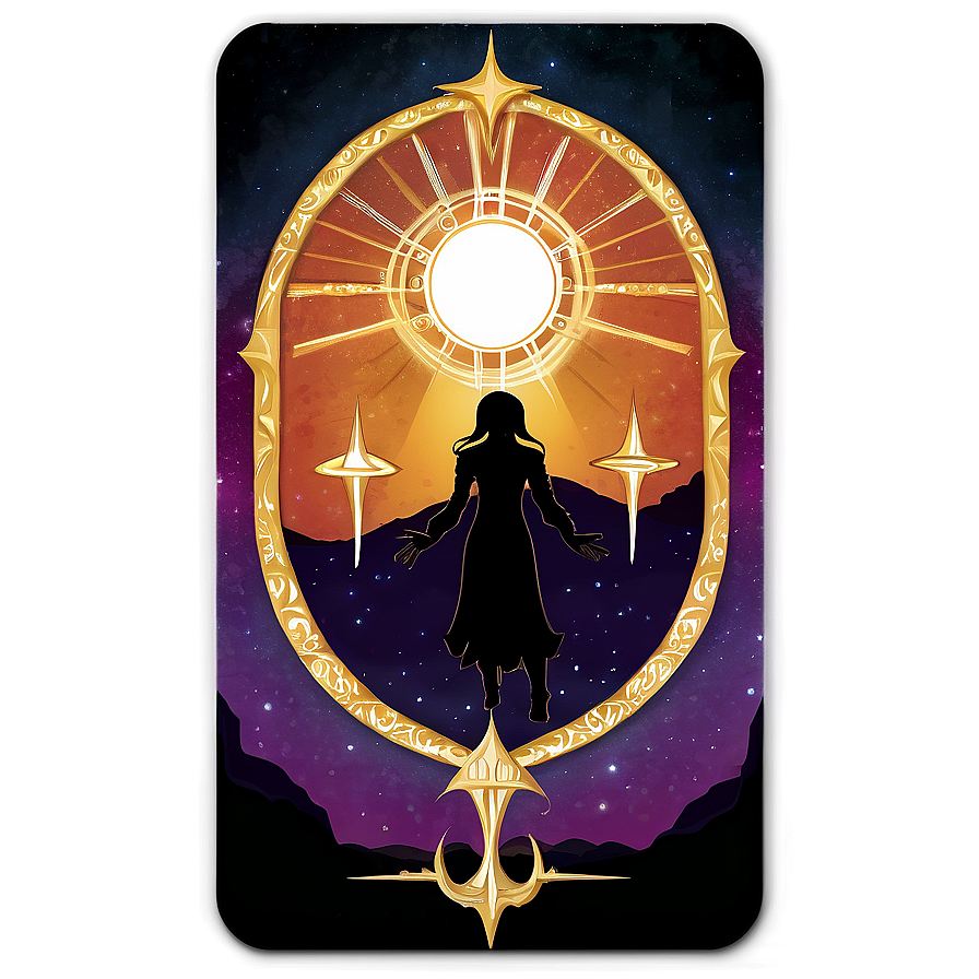 Cosmic Tarot Deck Png Icw