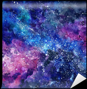 Cosmic Watercolor Galaxy Background.png