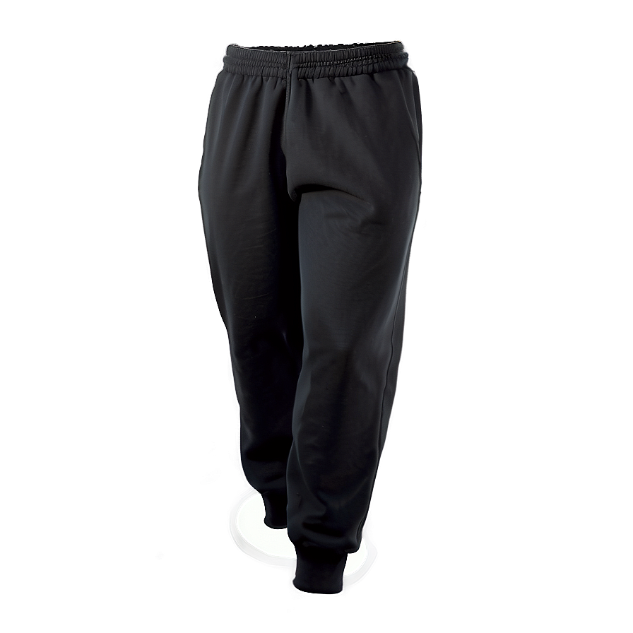 Cotton Black Sweatpants Png 32