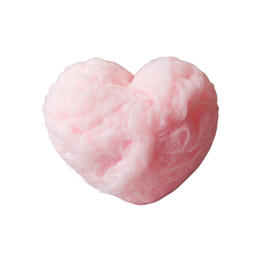 Cotton Candy Love Heart Png 51