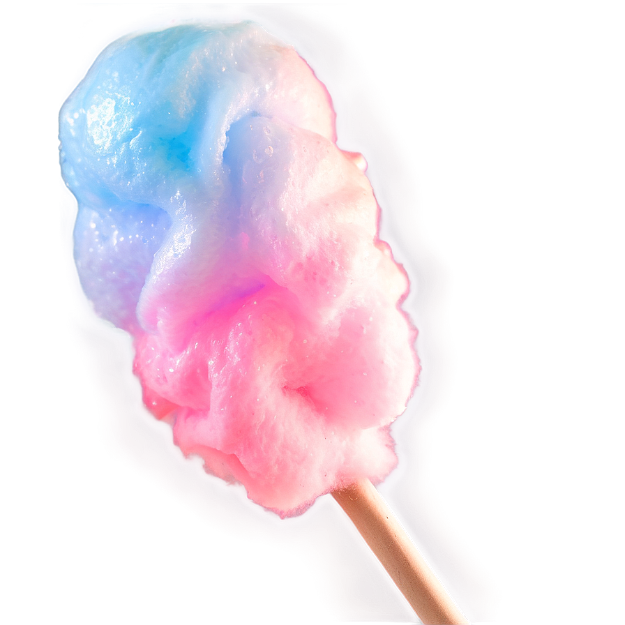 Cotton Candy On A Glowing Stick Png 55