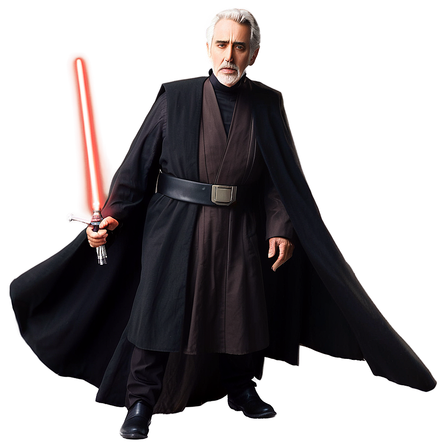 Count Dooku With Darth Sidious Png Jlk17