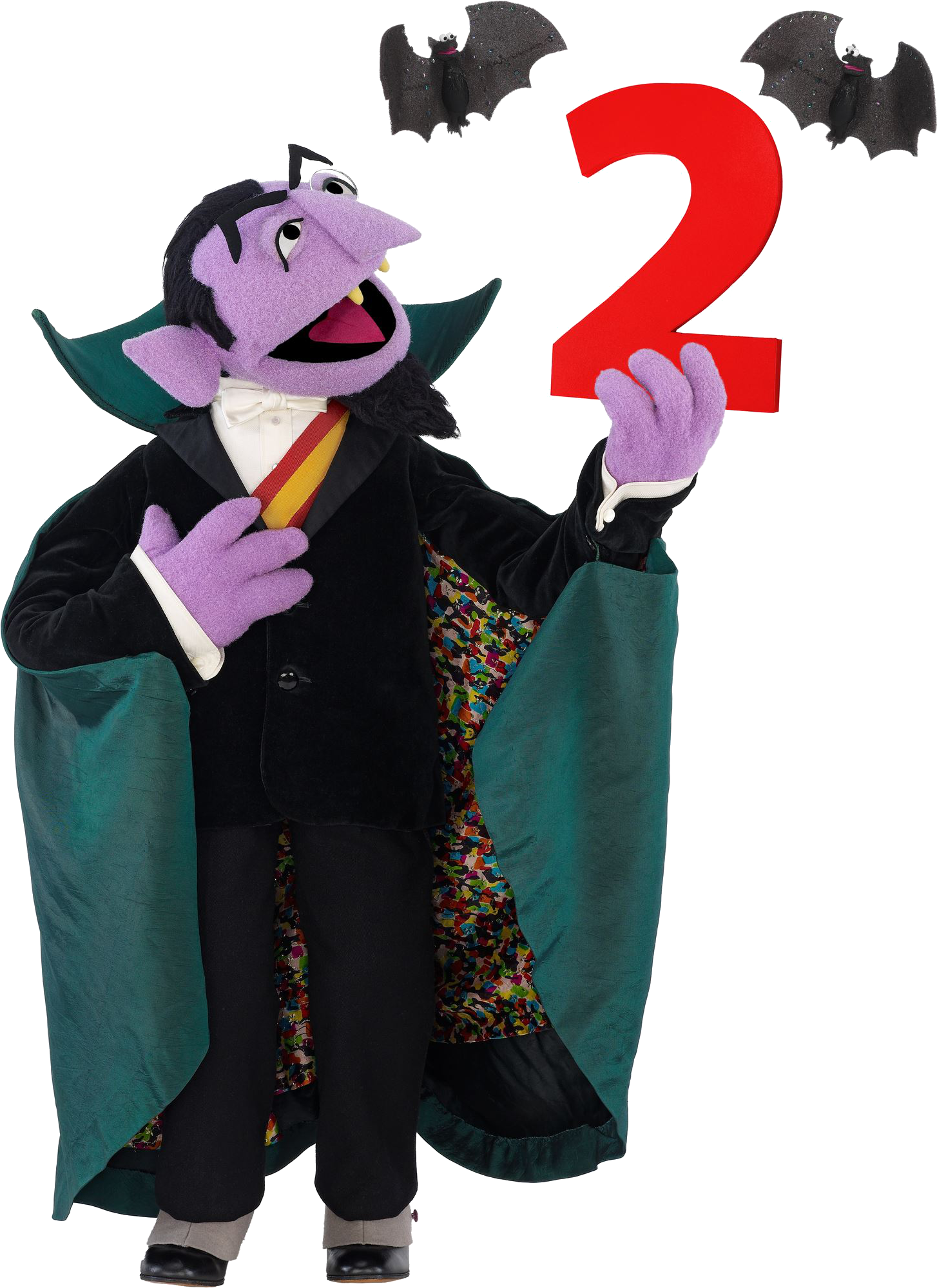 Count Von Count Holding Number2