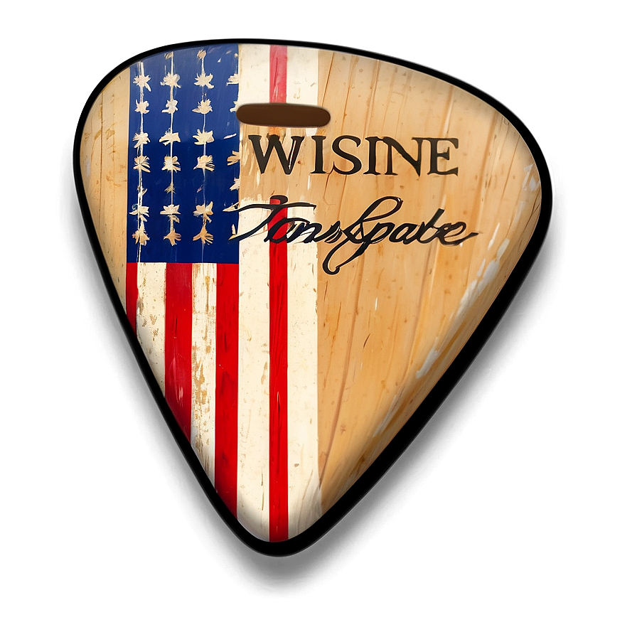 Country Guitar Pick Png 06132024