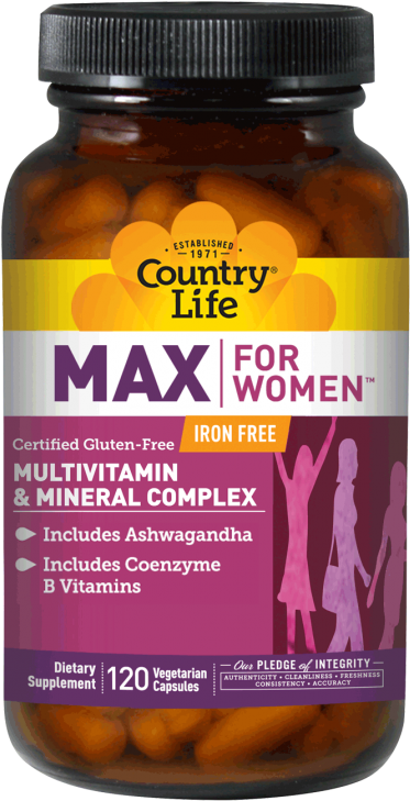 Country Life Maxfor Women Multivitamin Bottle