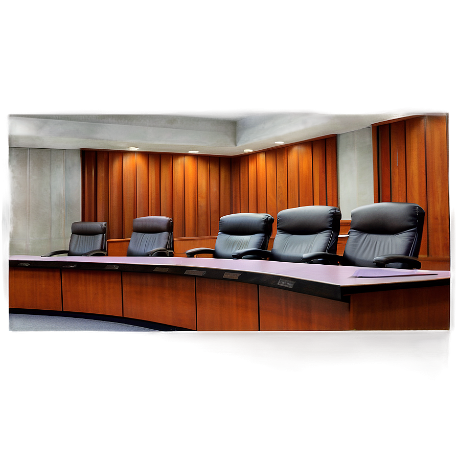 Courtroom Judicial Panel Png Lam30