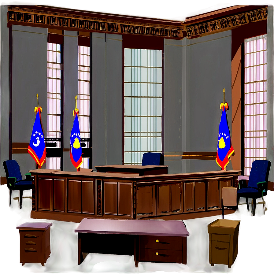 Courtroom Scene Png Cox