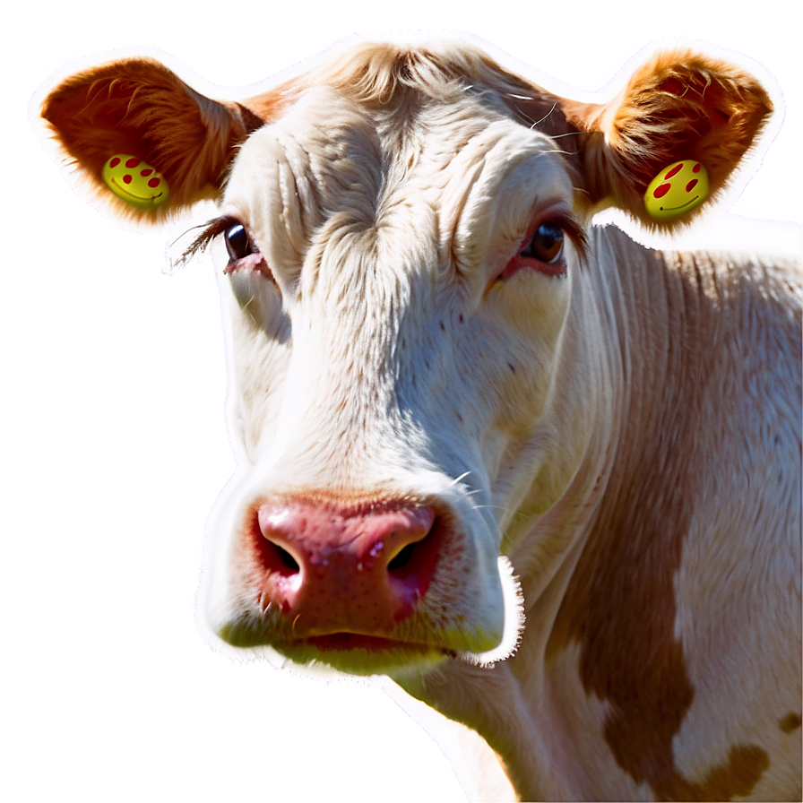 Cow Face Logo Png Mop23