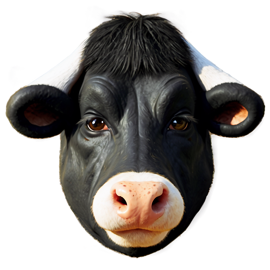 Cow Face Mascot Png 54