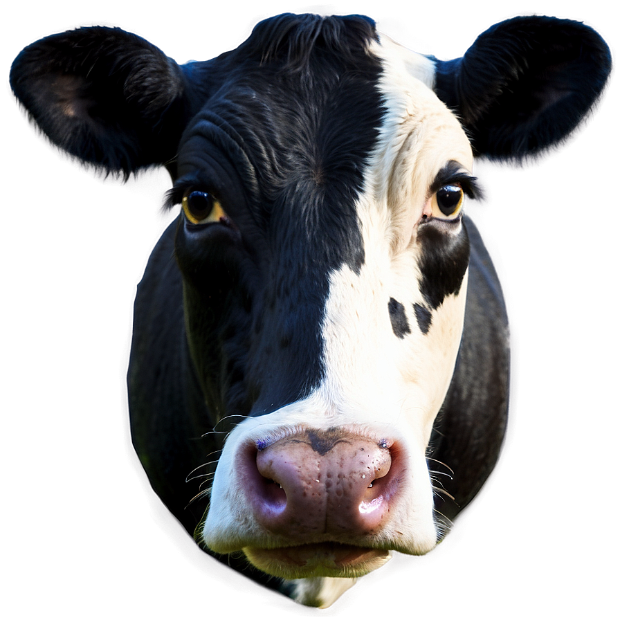 Cow Face With Heart Eyes Png 06212024