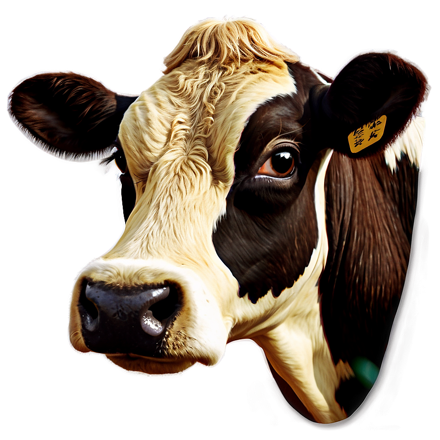 Cow Head Illustration Png Rwi20