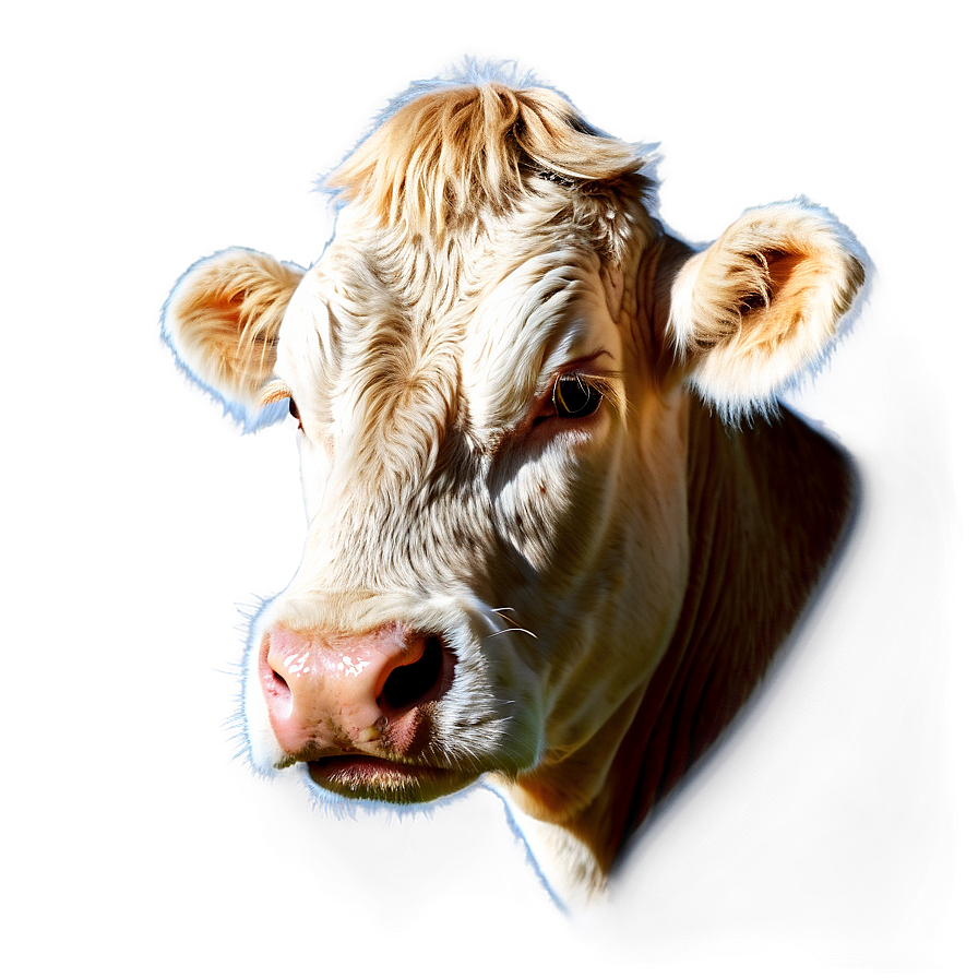 Cow Head Profile Png Tun