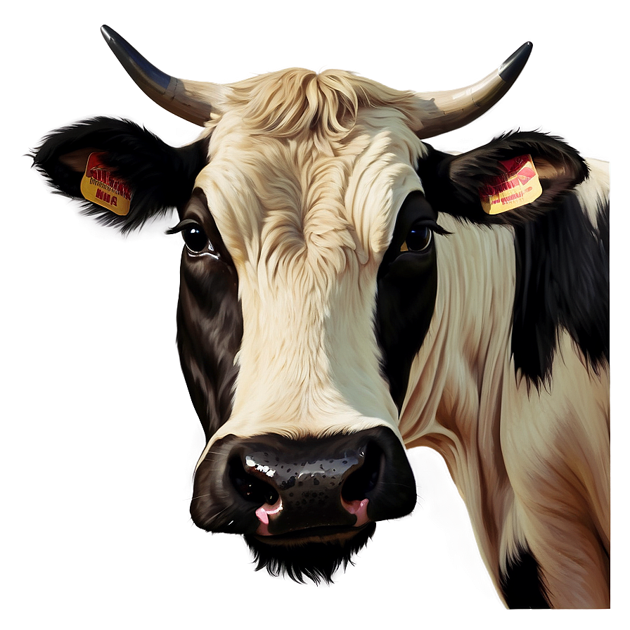 Cow Head Silhouette Clipart Png Vch95