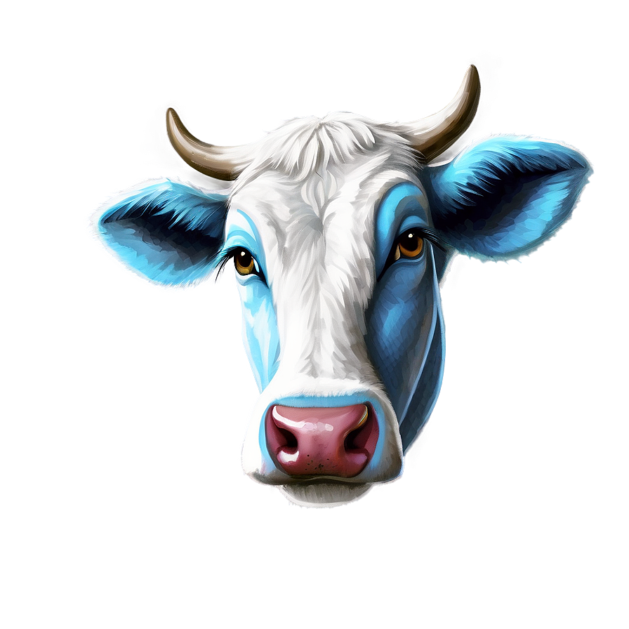 Cow Head Sketch Png Uxt20