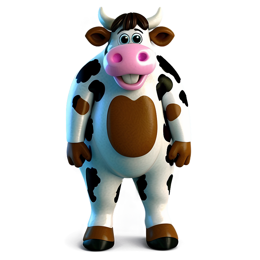 Cow Mascot Png 05032024