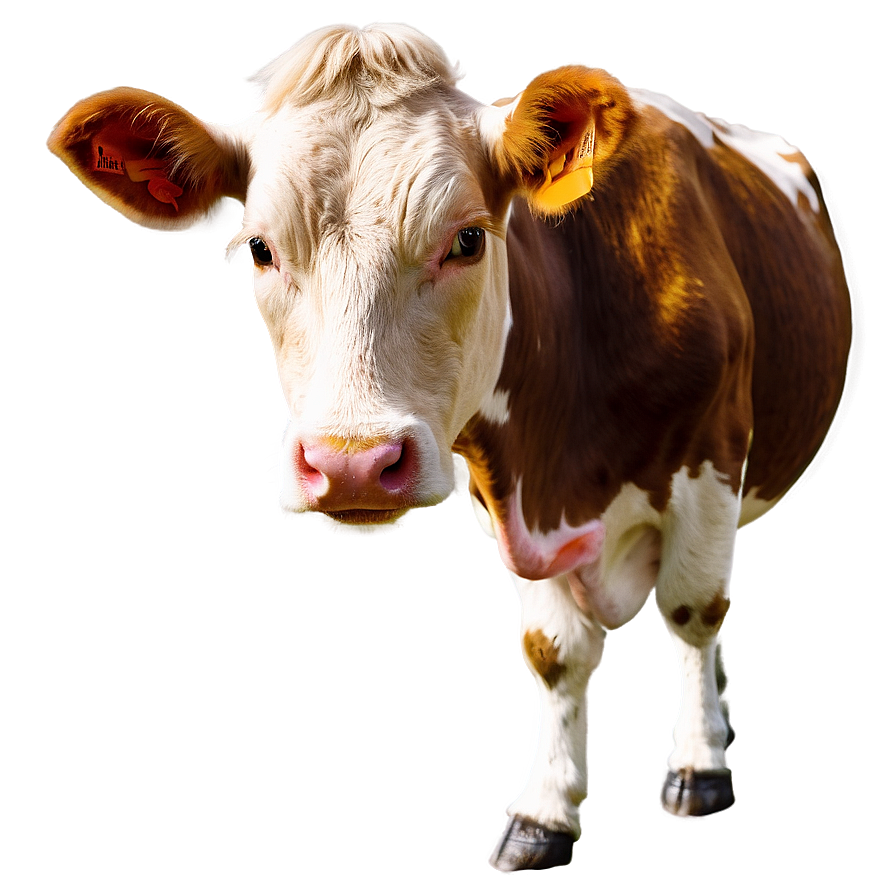 Cow With Flowers Png Cqp