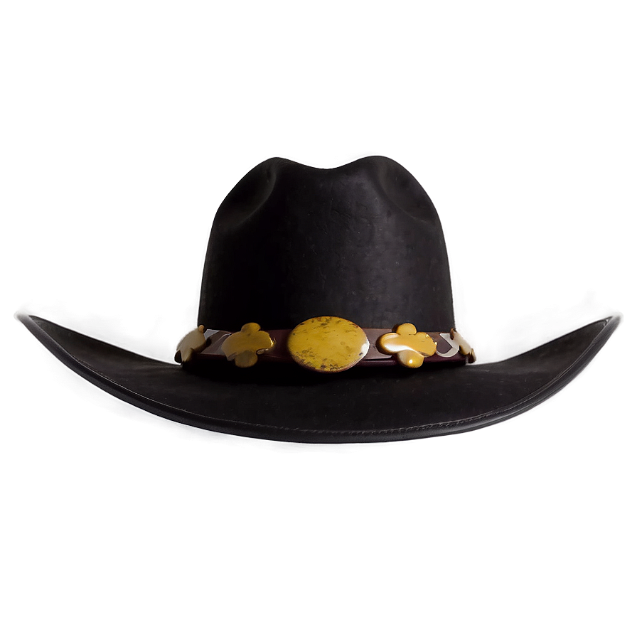 Cowboy Hat Silhouette Transparent Png 05262024