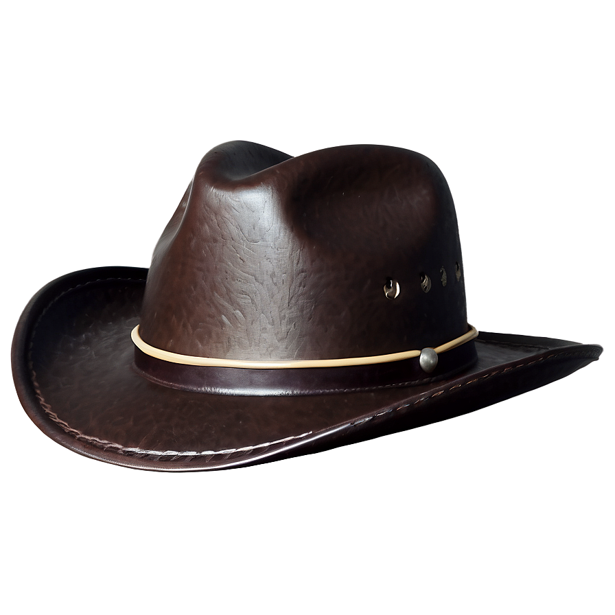 Cowboy Hat Transparent With Band Png 05262024