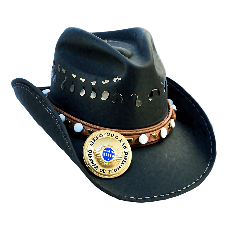 Cowboy Hat With Badge Png 79