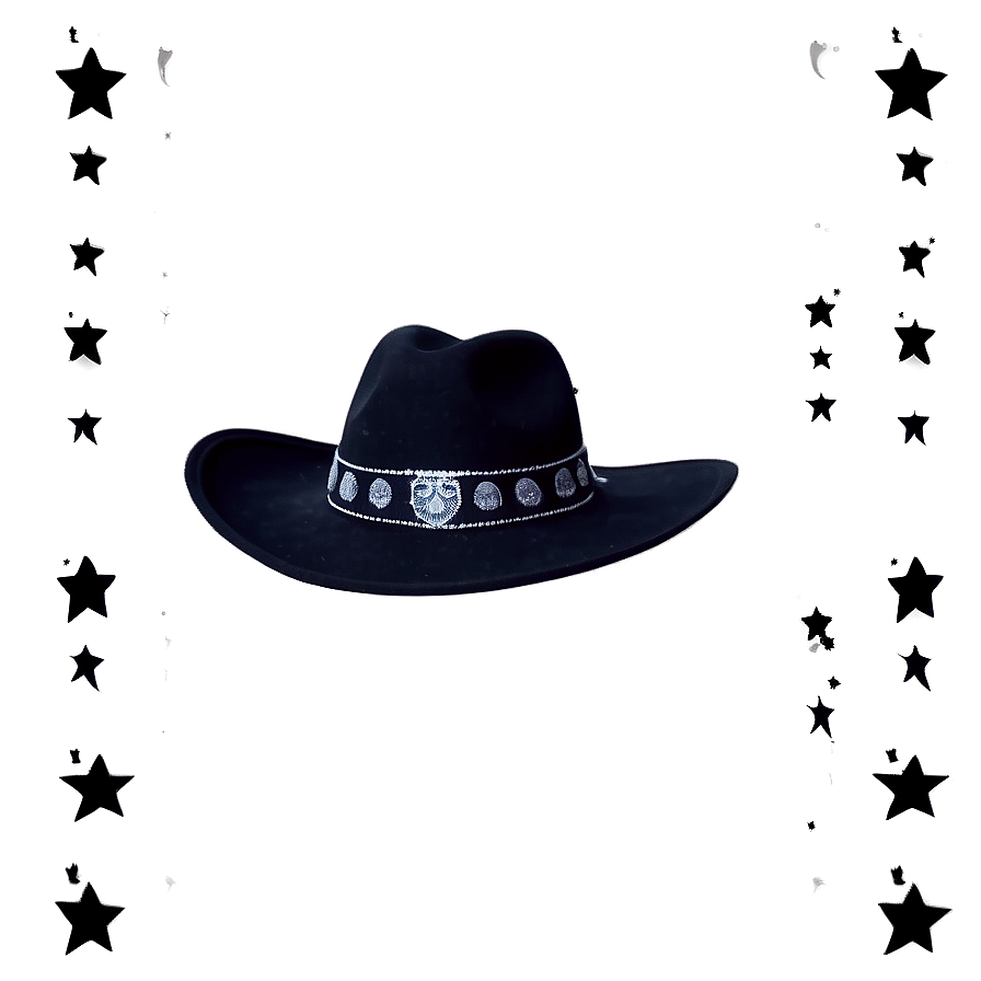 Cowboy Hat With Bandana Png Lht2