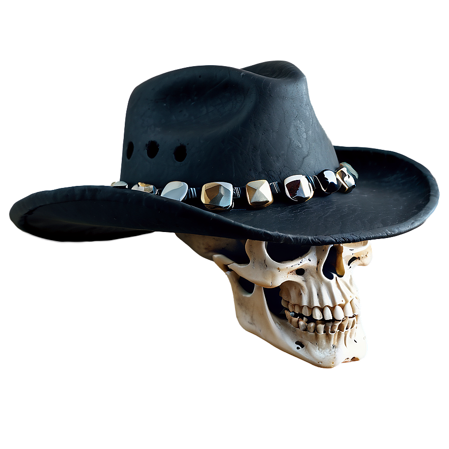Cowboy Hat With Skull Png Ryf