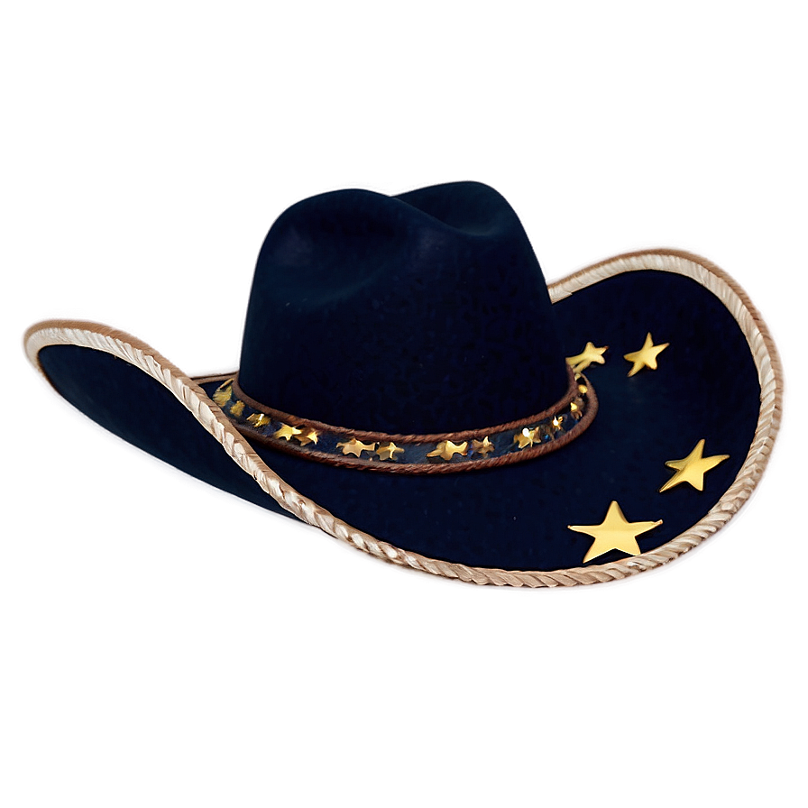 Cowboy Hat With Stars Png 04292024