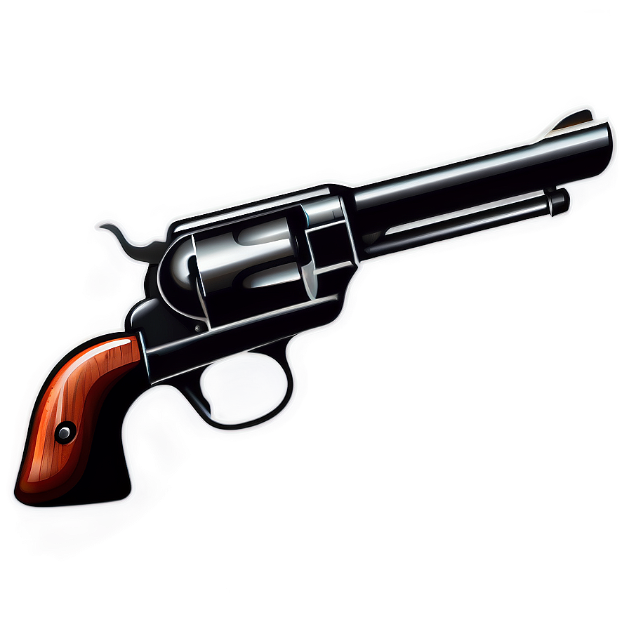 Cowboy Revolver Clipart Png Bxi