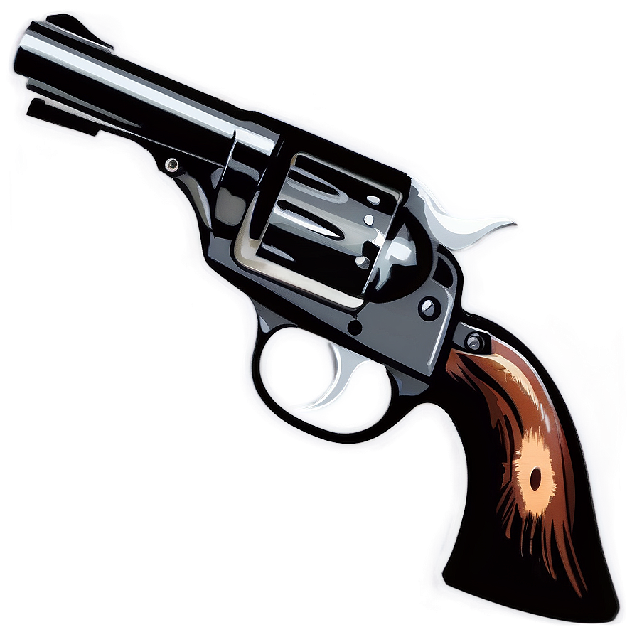 Cowboy Revolver Clipart Png Mgf75