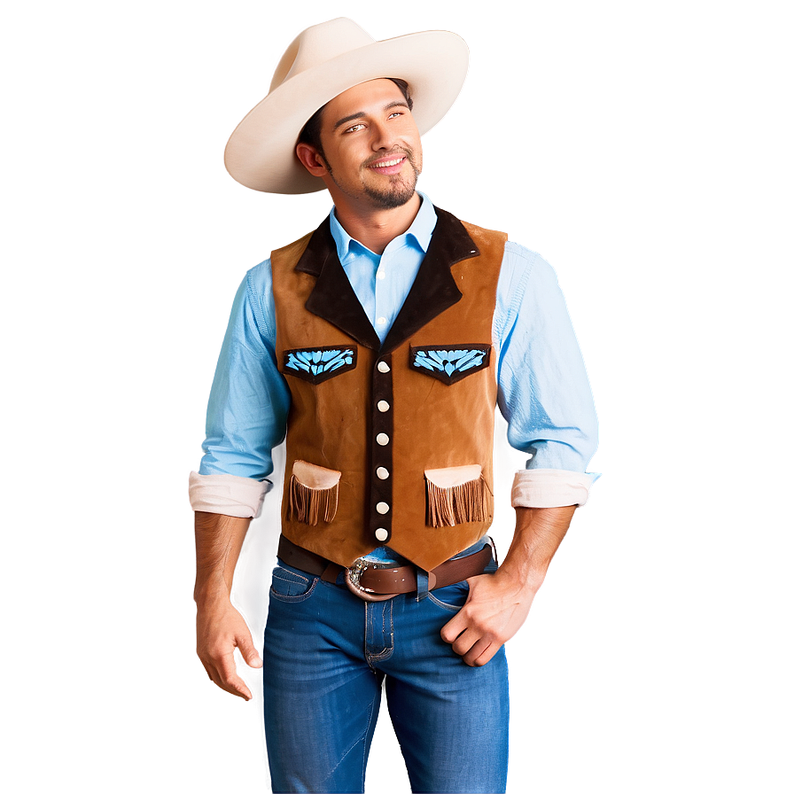 Cowboy Vest Png Vsi