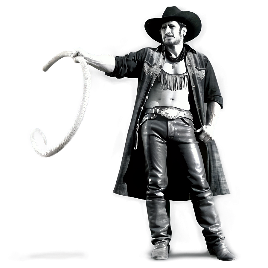Cowboy Whip Drawing Png 76