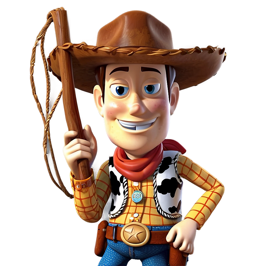 Cowboy Woody With Lasso Png Erd