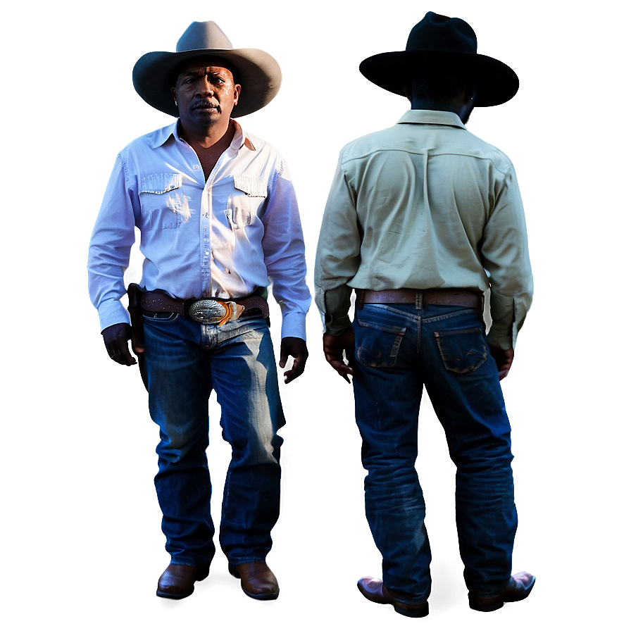 Cowboys At Dusk Png Ucg