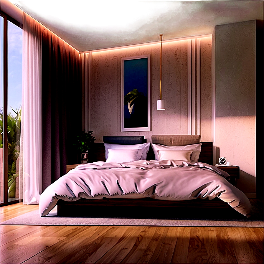 Cozy Airbnb Room Png 06202024