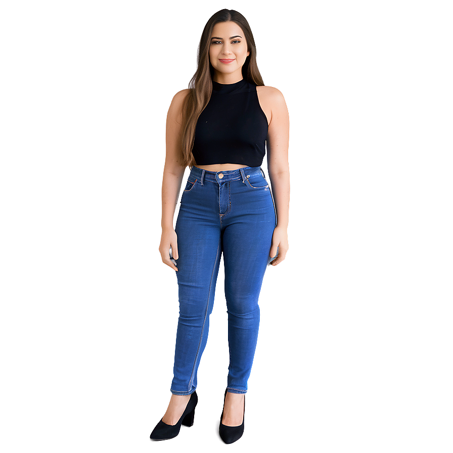 Cozy Blue Jeans Png 73