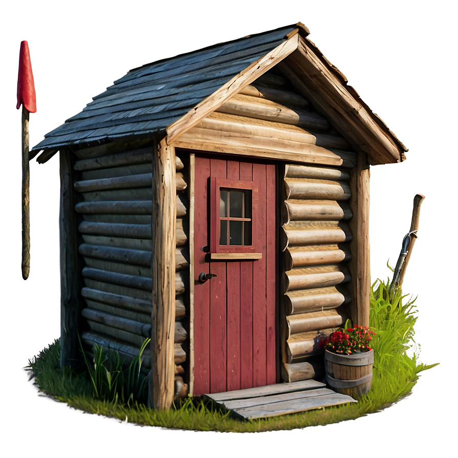 Cozy Cabin Outhouse Png Tta19