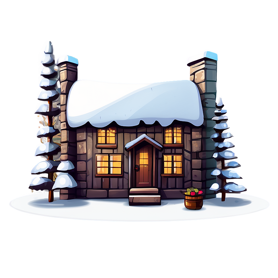 Cozy Cottage Illustration Png Car