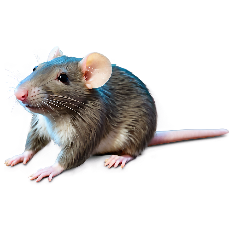 Cozy Cute Rat Png 06252024