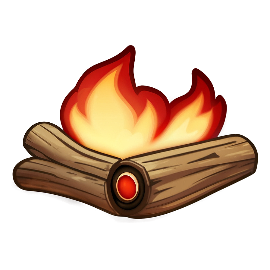 Cozy Fire Emoji Image Png Gpc68