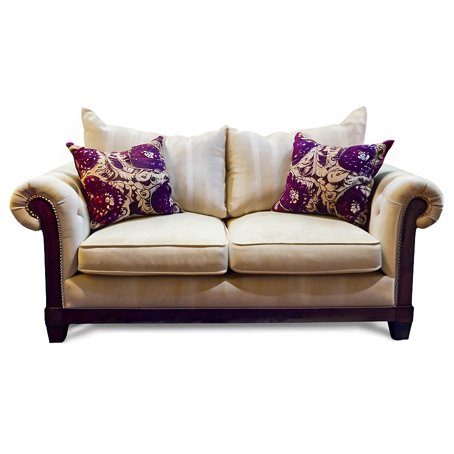 Cozy Loveseat Sofa Png Cqc