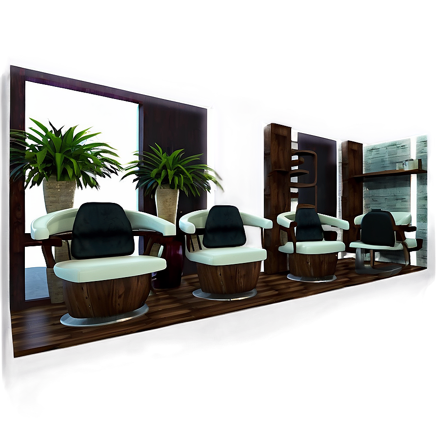 Cozy Salon Waiting Area Png 80