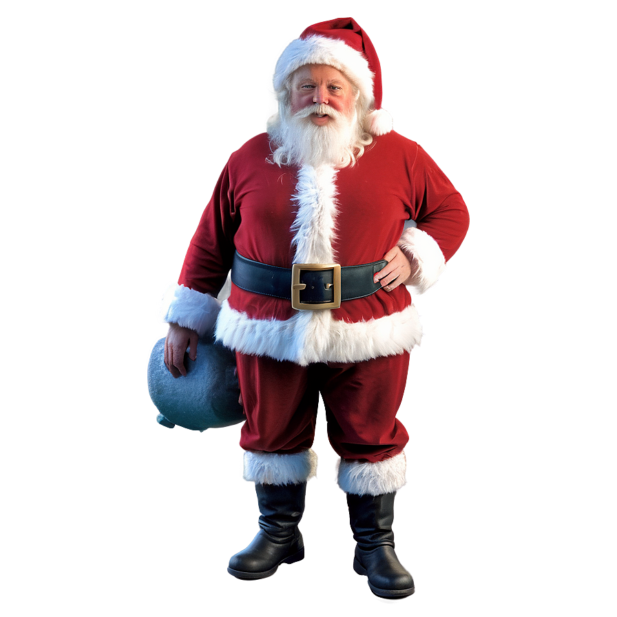 Cozy Santa Outfit Png 06252024