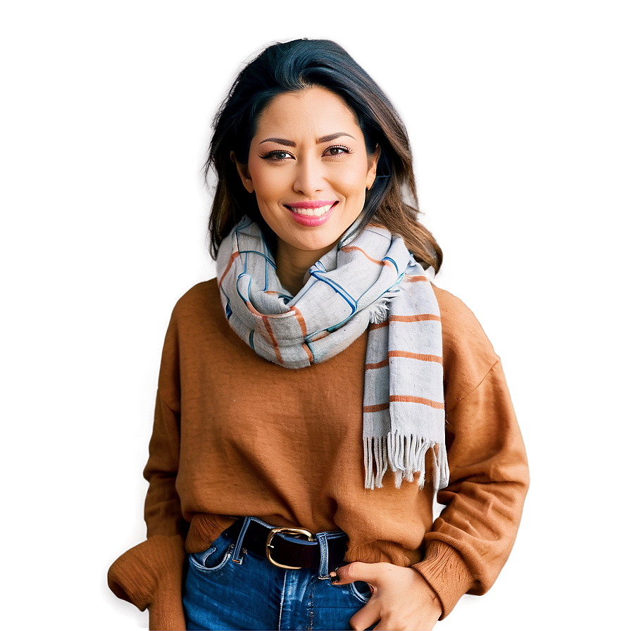 Cozy Sweater And Scarf Combos Png Ulu19