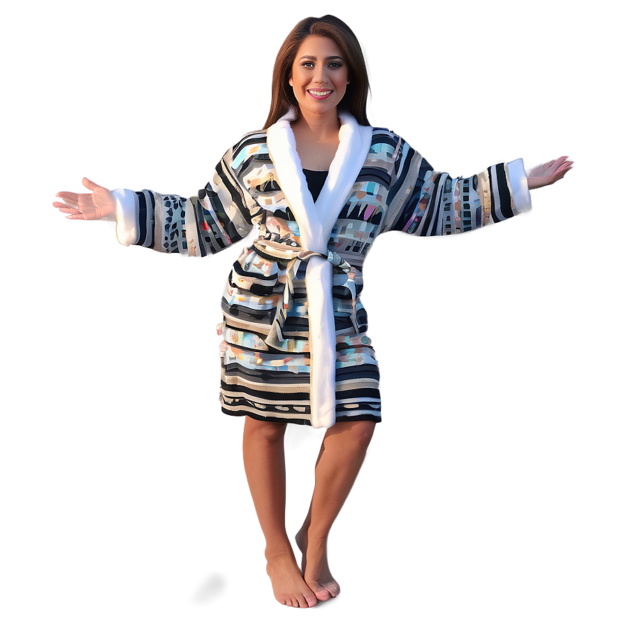 Cozy Winter Robe Png 2