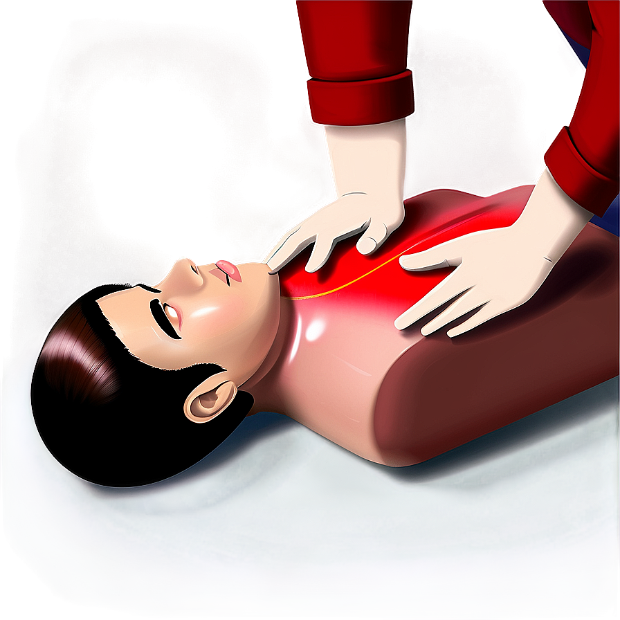 Cpr Procedure Illustration Png Mkx4