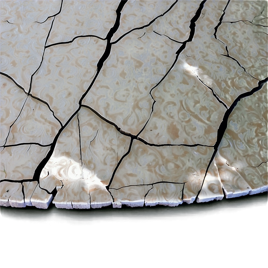 Cracked Cement Floor Png 05042024