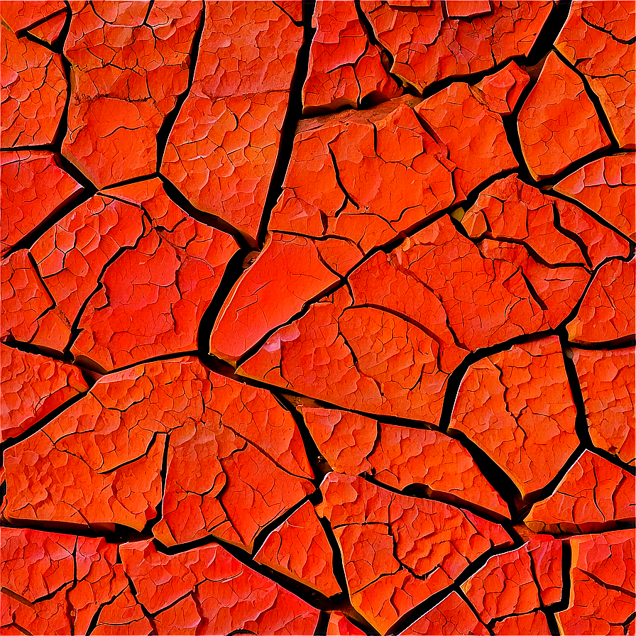 Cracked Clay Surface Png 05042024