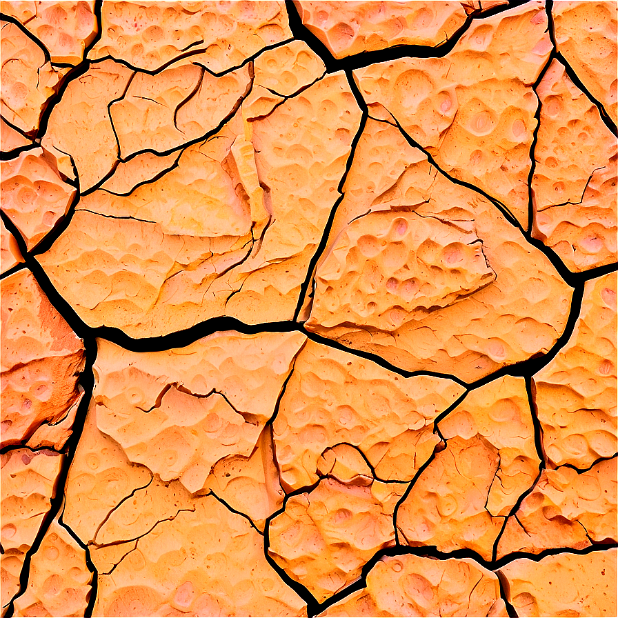 Cracked Desert Floor Png 05042024